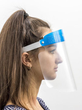 Medical Grade Face Shield PPE - Single